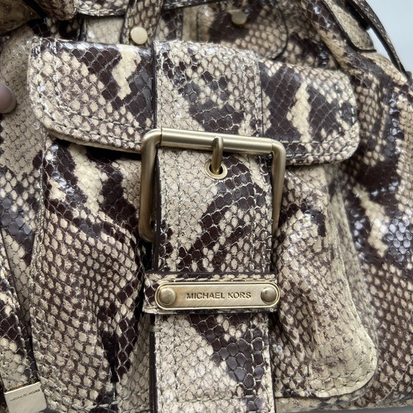 Michael Kors Python Handbag - Picture 12 of 14